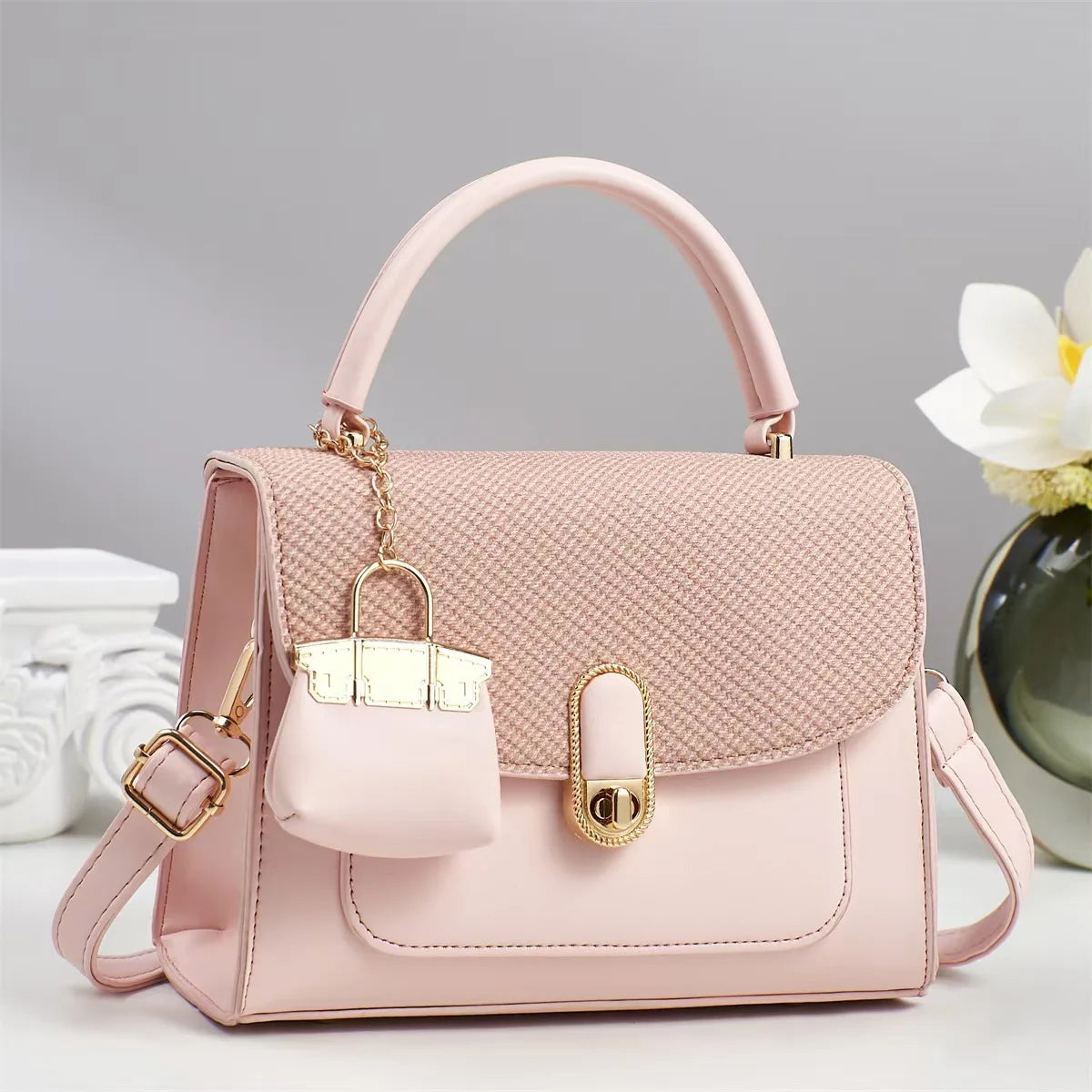Women bag Handbags Bag for 2025 Female shoulder bag Crossbody High quality fashionable designer travel Hairball bag