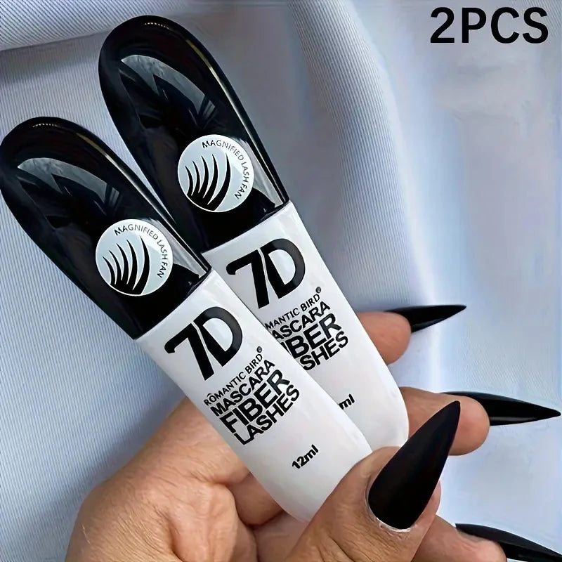 7D Fiber Mascara Set | Vyluxe Store | Waterproof & Smudge-Proof Lashes