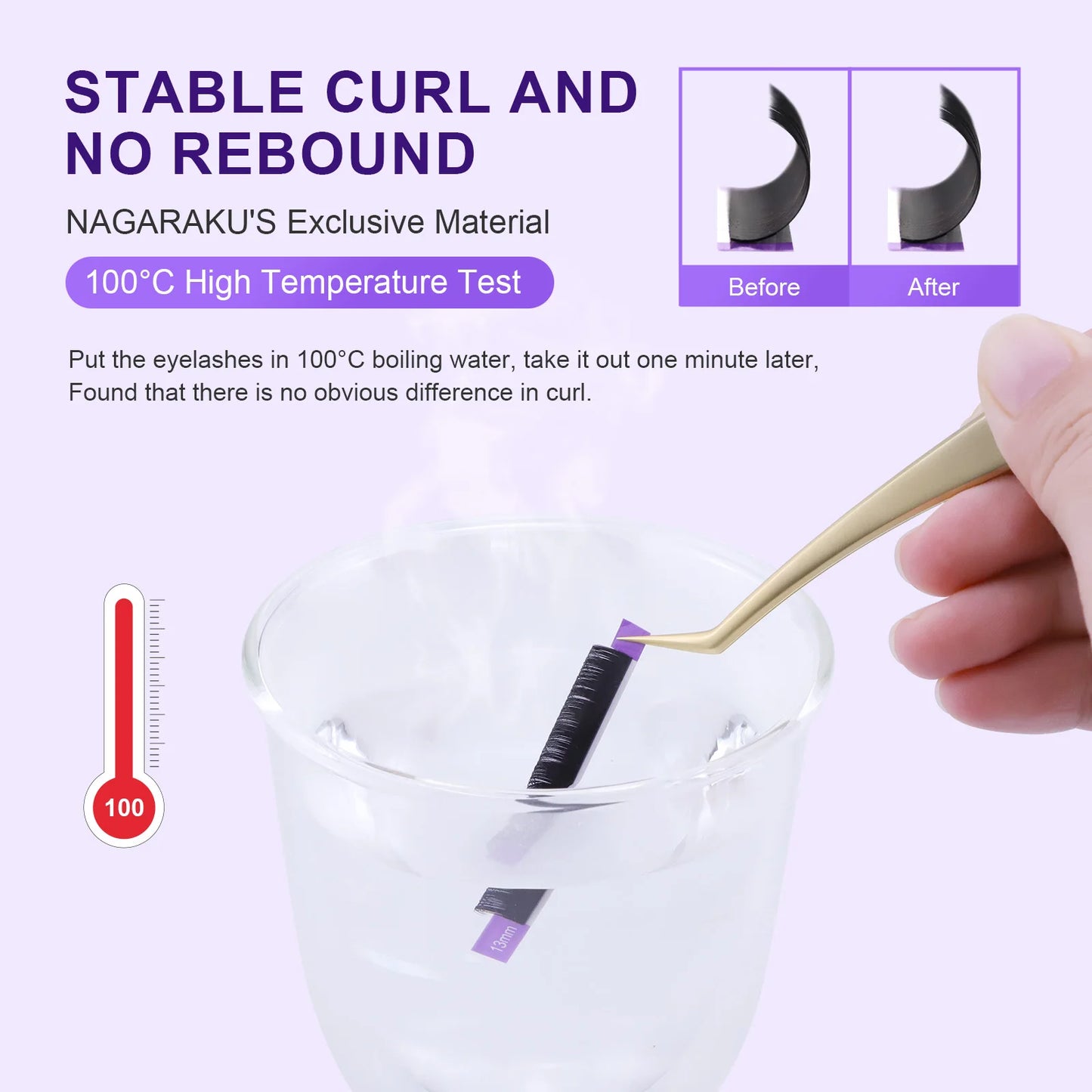 NAGARAKU Faux Mink Eyelashes | Vyluxe Store | Premium Lash Extensions