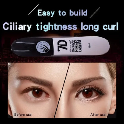 7D Fiber Mascara Set | Vyluxe Store | Waterproof & Smudge-Proof Lashes