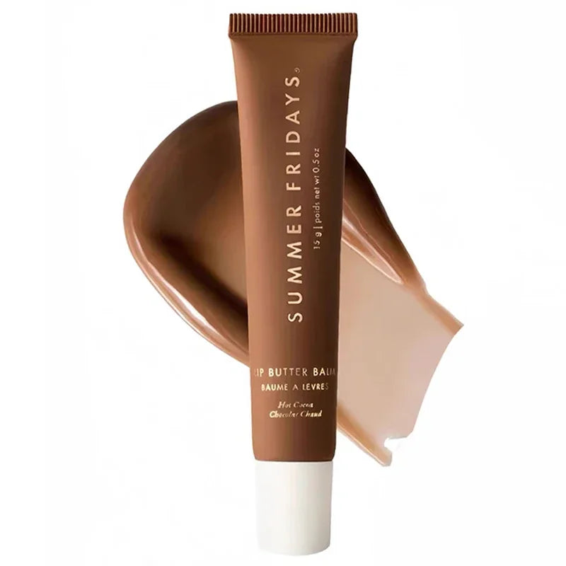 Summer Fridays The Holiday Trio Set Lip Butter Balm in Hot Cocoa Toasted Marshmallow Jet Lag Mask Moisturizer Lip Gloss Skin