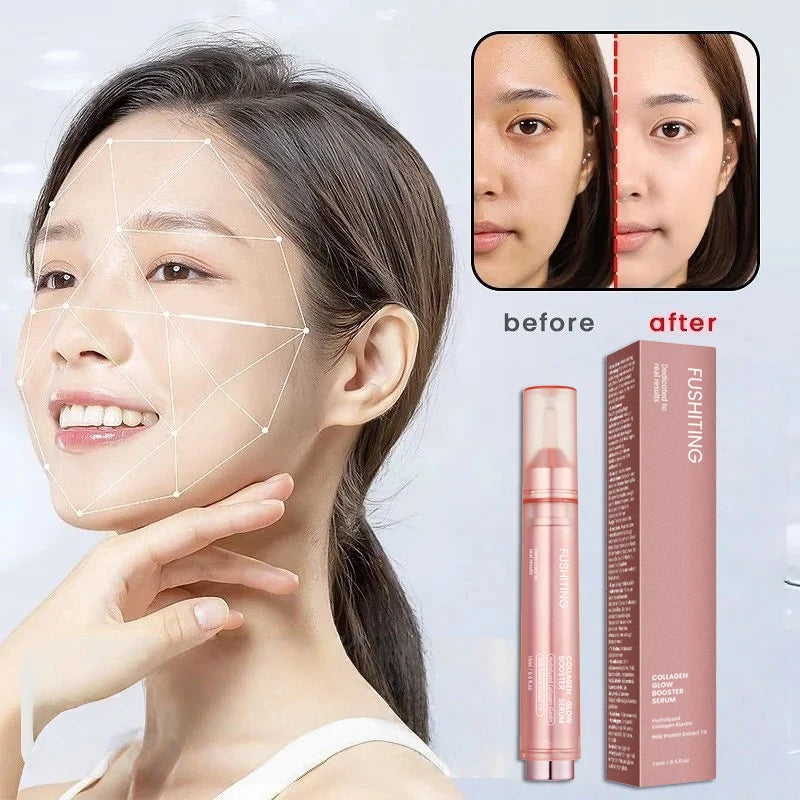 Niacinamide Soothing Serum Collagen Firming Lifting Moisturizing Pore Minimizing Smoothing Brightening Press On Facial Serum
