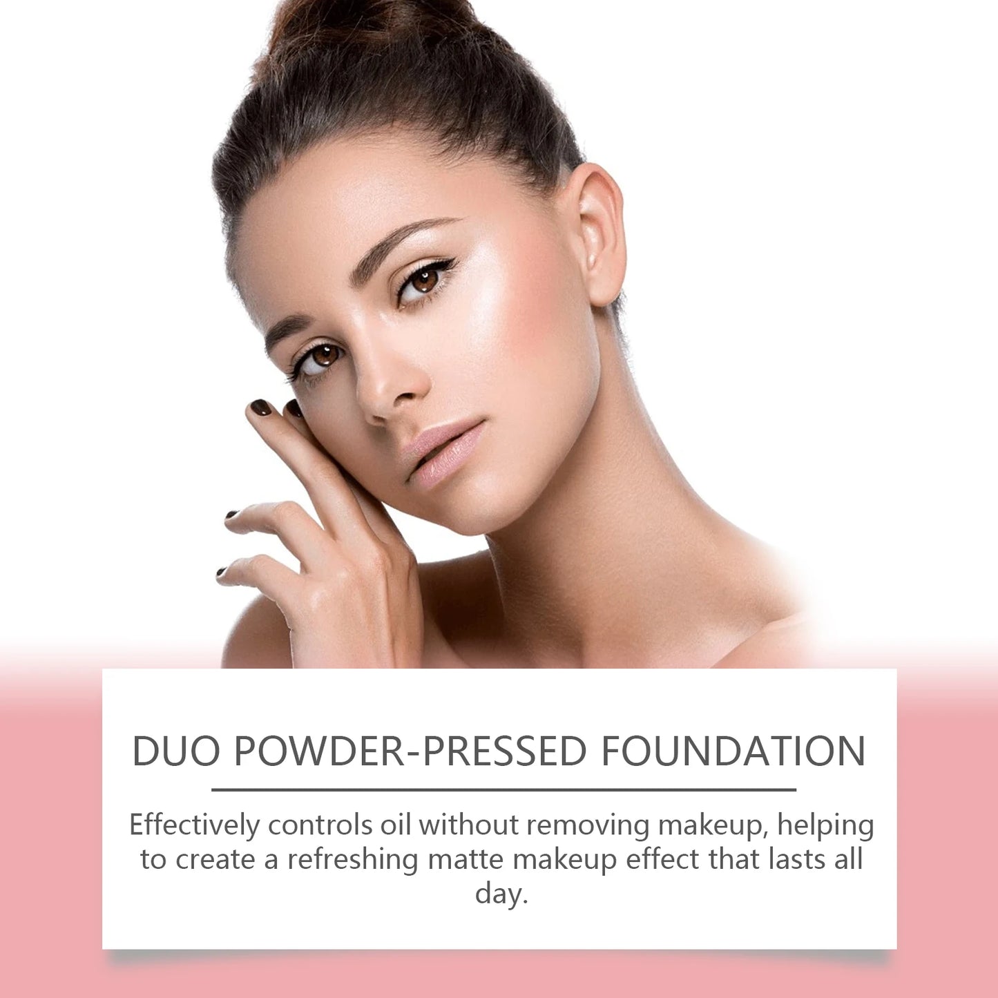 Full Coverage Pressed Powder | Oil Control & Flawless Finish | Vyluxe Store