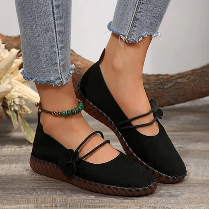 2026 New Slide on Sandals for Women British Retro Fashion Mom Shoes Round Toe Lightweight Soft Sole Casual Women Size 6 Sandals