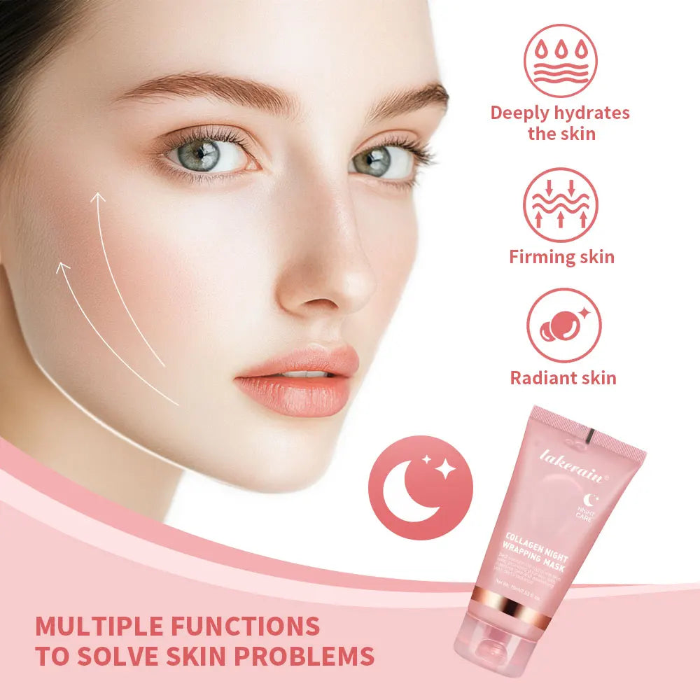 Korean Collagen Peel-Off Mask | Vyluxe Store | Anti-Wrinkle Skin Lifting