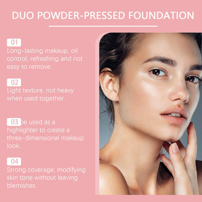 Full Coverage Pressed Powder | Oil Control & Flawless Finish | Vyluxe Store