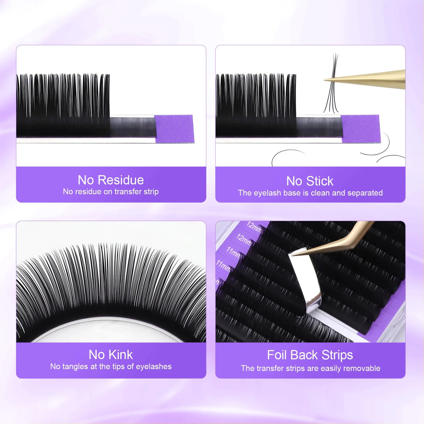 NAGARAKU Faux Mink Eyelashes | Vyluxe Store | Premium Lash Extensions