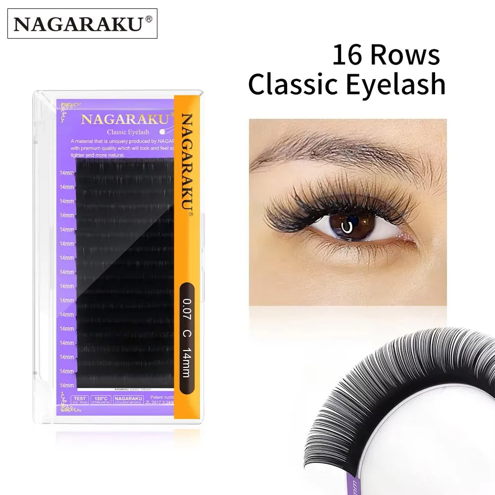 NAGARAKU Faux Mink Eyelashes | Vyluxe Store | Premium Lash Extensions