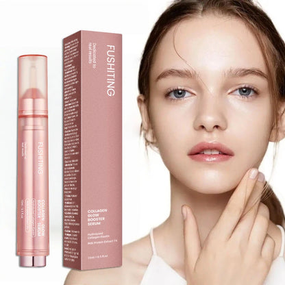 Niacinamide Soothing Serum Collagen Firming Lifting Moisturizing Pore Minimizing Smoothing Brightening Press On Facial Serum