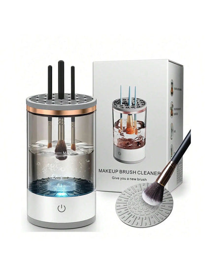 Electric mmakeup brush cleaner