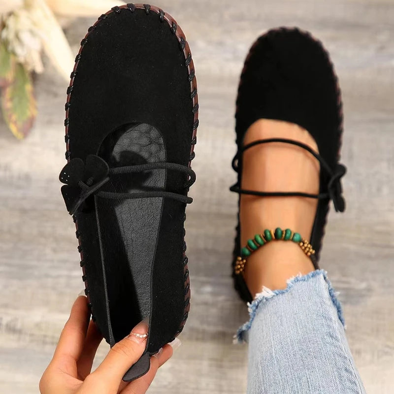2026 New Slide on Sandals for Women British Retro Fashion Mom Shoes Round Toe Lightweight Soft Sole Casual Women Size 6 Sandals