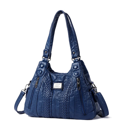 Fashion Leather Handbag for Women Shoulder Bags Genuine sheepskin Crossbody bag for women Messenger Bag Tote Moms Bag Sac A Main