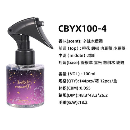 Floral Fragrance Charm Perfum Fresh Light Fragrance Romantic Lady Hair Fragrance Last Fragrance Hair Eau De Toilette Spray 100ml