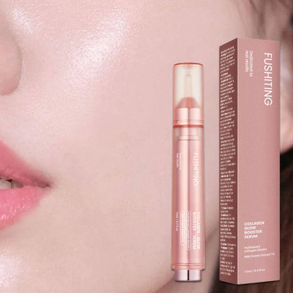 Niacinamide Soothing Serum Collagen Firming Lifting Moisturizing Pore Minimizing Smoothing Brightening Press On Facial Serum