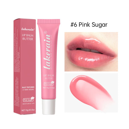 Lip Balm Butter Moisturizing Nourishing Reduce Lip Lines Lip Oil Gloss Hydrates Soothes Dry Lips Skincare Makeup Product