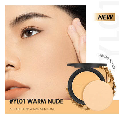 Focallure Face Pressed Powder | Oil Control & Natural Finish| Vyluxe store
