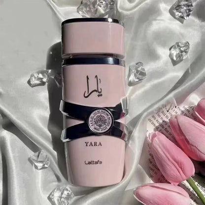 Women's Floral Perfume 100ml Fresh Elegant Long Lasting Fragrance with Sweet Melon Touch Soft Orchid Essence and Gentle Geranium