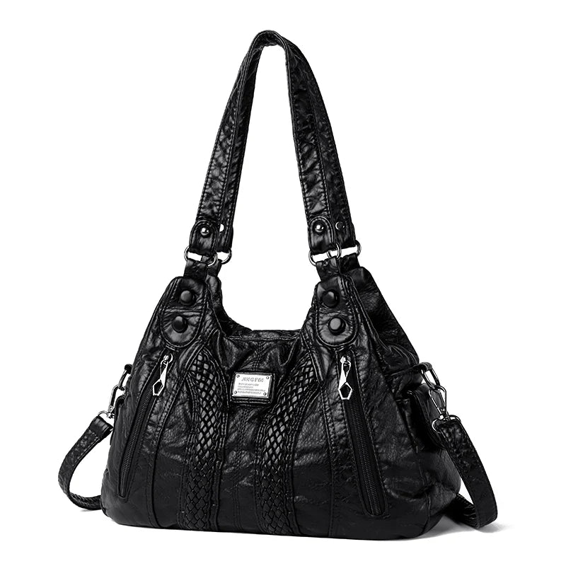 Fashion Leather Handbag for Women Shoulder Bags Genuine sheepskin Crossbody bag for women Messenger Bag Tote Moms Bag Sac A Main
